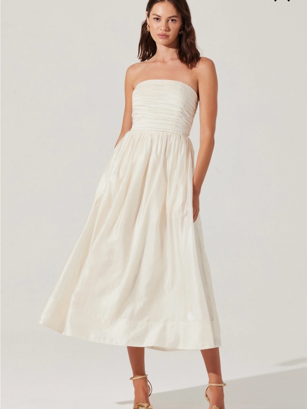 ASTR The Label Aneesha Dress with matching neck scarf